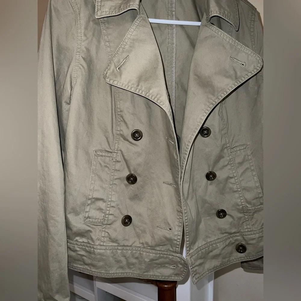 Old Navy Short Trench - Picture 2 of 11